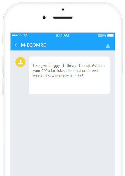 birthday sms